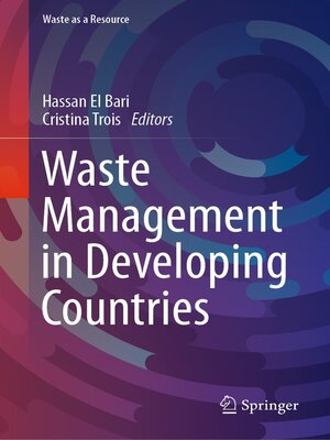 cover image of Waste Management in Developing Countries